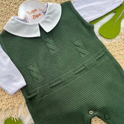 Macacão de André - Verde Militar