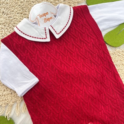 Macacão de Linha Diego - Vermelho