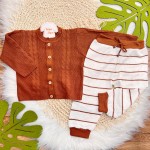 Conjunto de linha Trança ferrugem