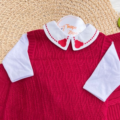 Saída de Maternidade Théo - Vermelho