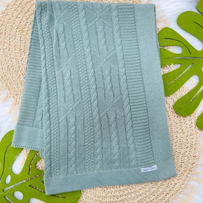 Manta de linha Luxo Verde