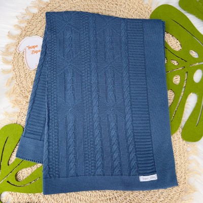  Saída de Maternidade Príncipe - Azul Jeans