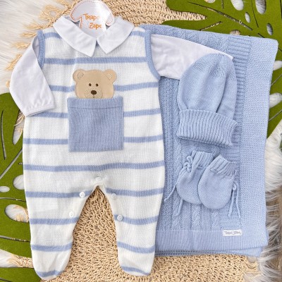  Saída de Maternidade Theodoro Azul bebe