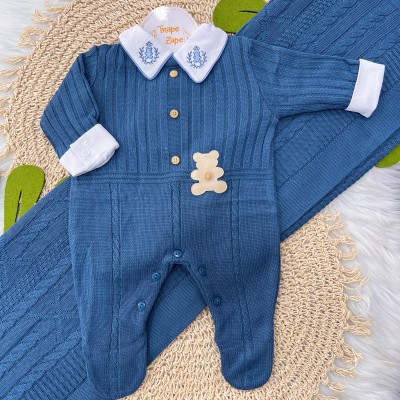   Saída de maternidade Joaquim Azul Jeans