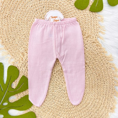  Saída de maternidade Sarah - Rosa com Body Branco