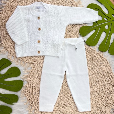 Conj de Linha Ponto Alto Liso BRANCO
