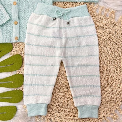 Conjunto de linha trança verde agua