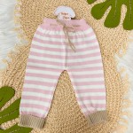 Conjunto de Linha - Casinha - Rosa Bebê e Areia