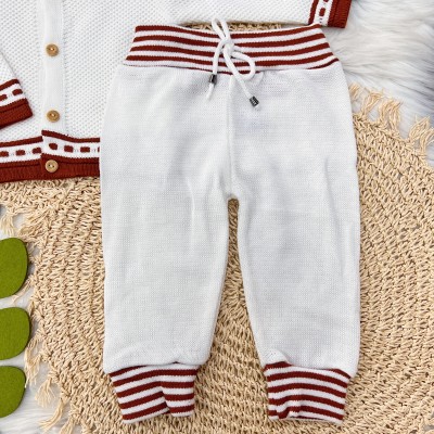 Conj de linha tijolinho-  branco com ferrugem
