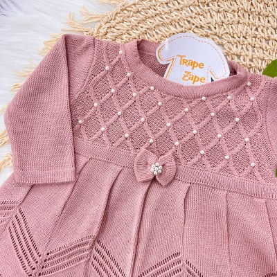 Vestido Princesa Com Meia Calca - Rose
