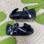 Sapato Boneca - Preto com Laço Frontal