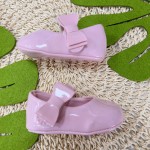 Sapato Boneca- Rosê Laço Lateral