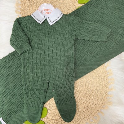   Saída de Maternidade Marcos - Verde Militar
