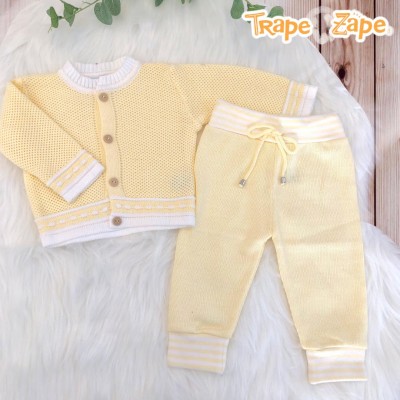 Conj de linha Tijolinho- Amarelo